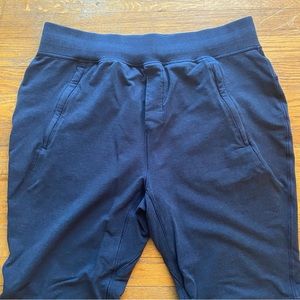 Lululemon Men’s XL Sweat Pants-Navy Blue